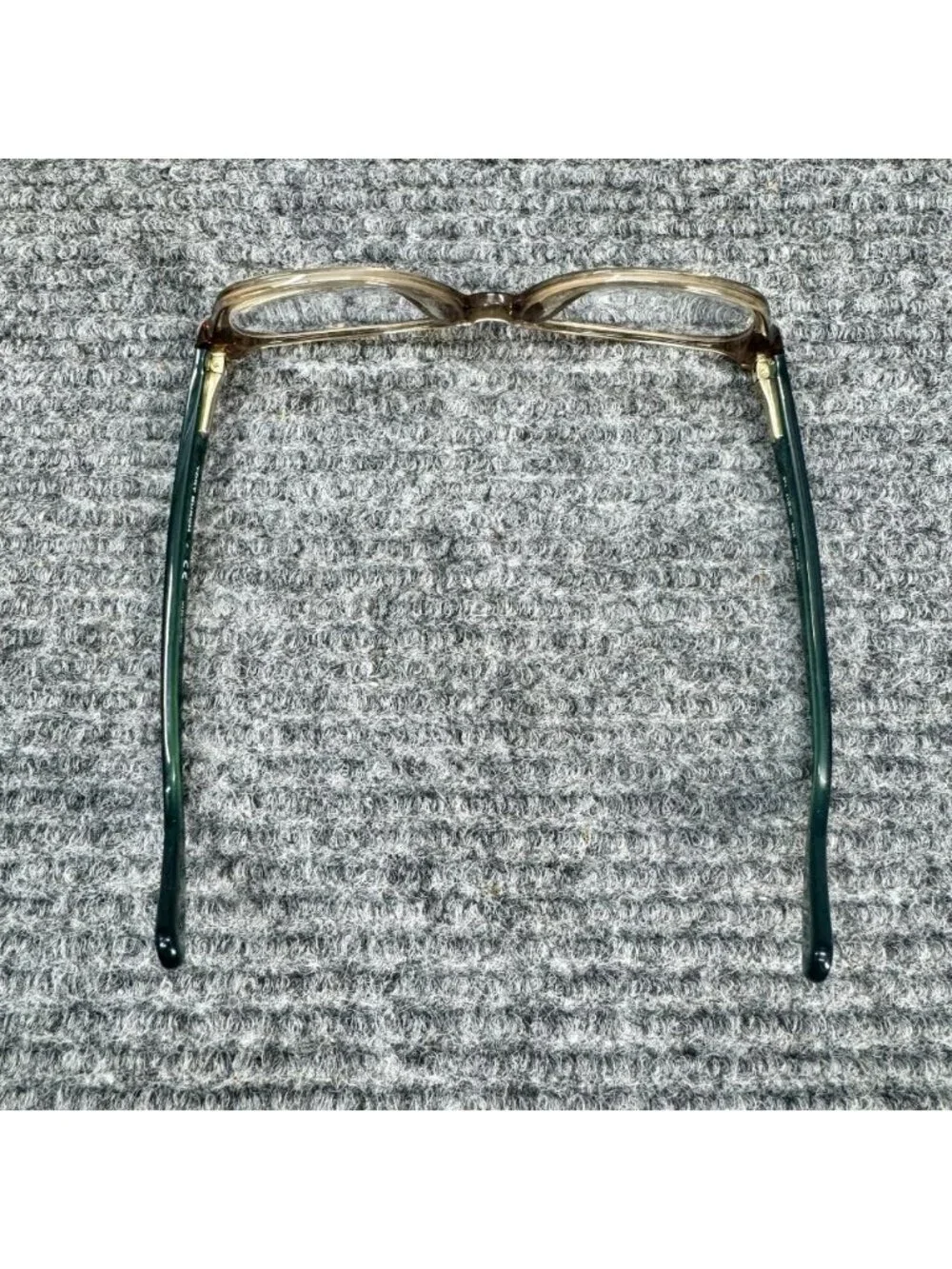 Tory Burch Ty 2031 1164 Green Tan Eyeglasses 49-17-135 FRAMES ONLY + Case